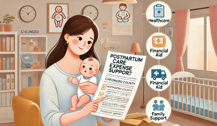 청도군 산후조리비지원 안내