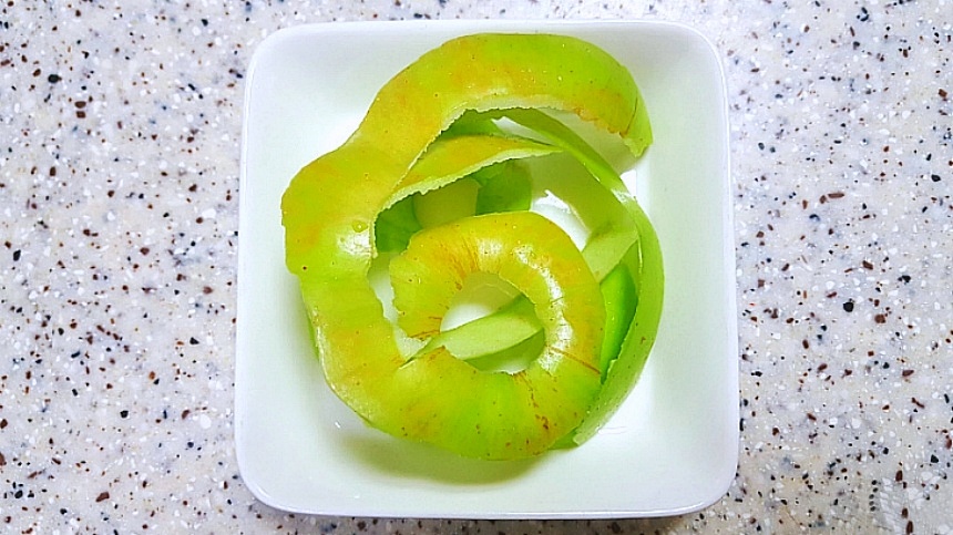 사과껍질-활용법