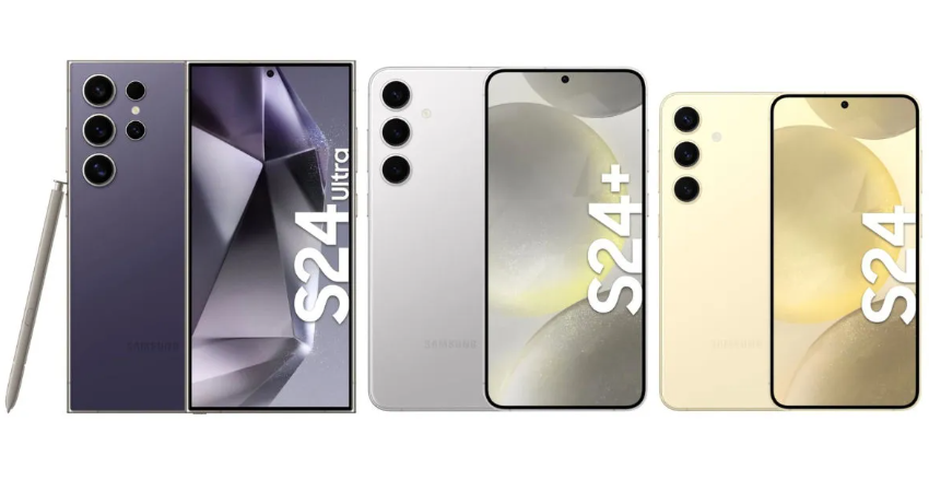 갤럭시 S24 울트라, S24 플러스, S24 기본 사진들