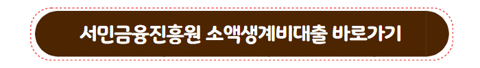 서민금융진흥원 소액생계비대출