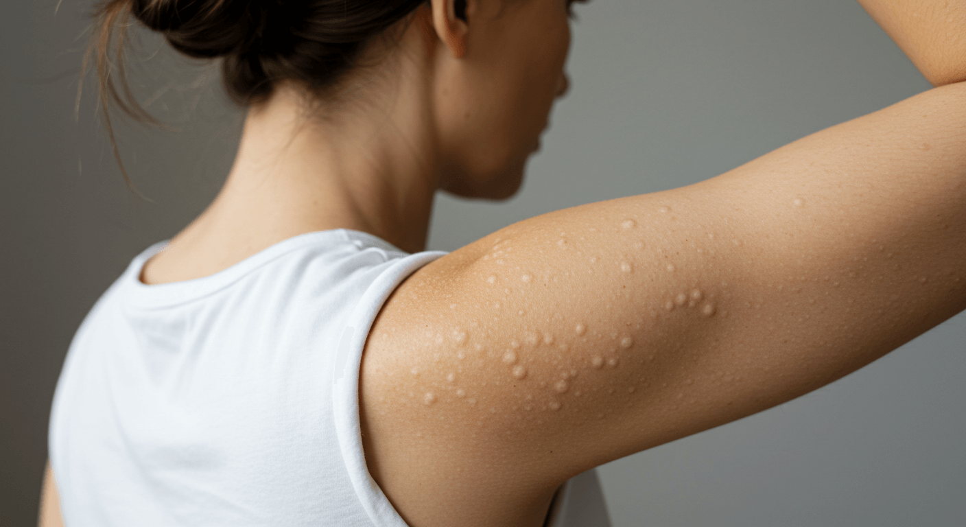 팔에 생긴 닭살, 어떻게 관리하면 좋을까?