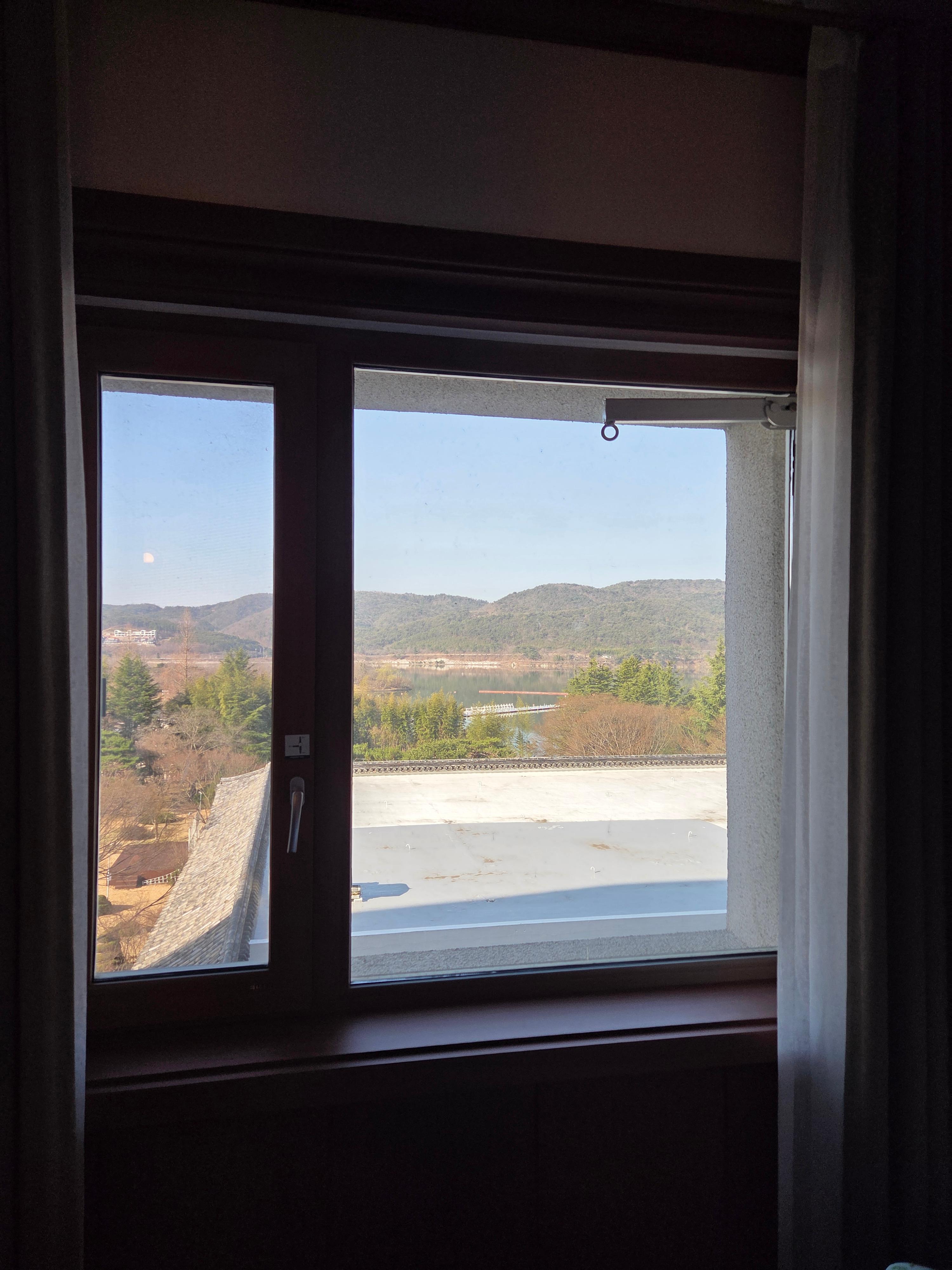 코모도호텔경주 객실 뷰