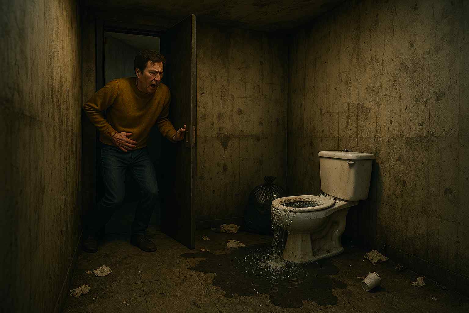 더러운-화장실-꿈