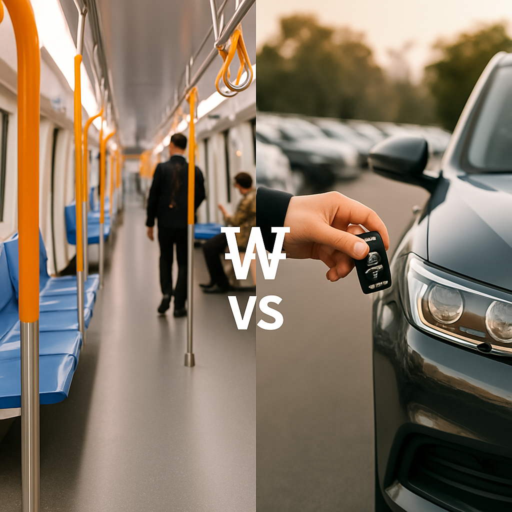 대중교통 vs 자가용 출퇴근: 비용 비교로 본 최적 선택