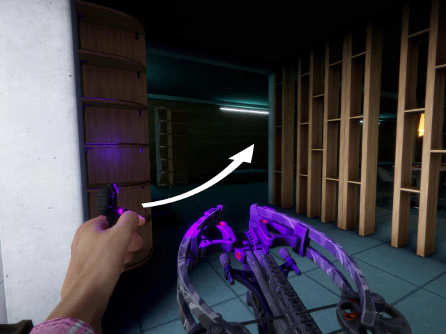 영화관으로 가는 길.