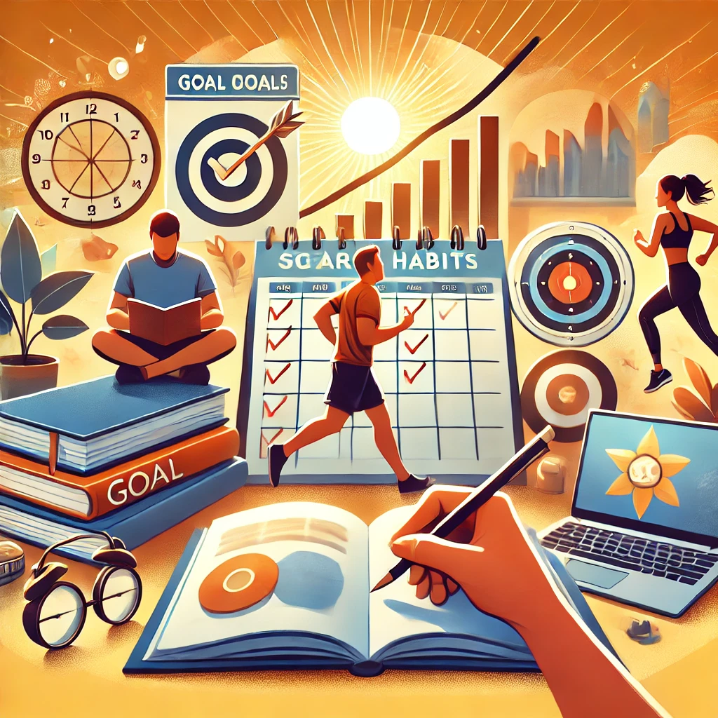 자기관리를 하는 모습