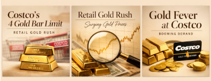 코스트코 금괴 &lsquo;4개 제한&rsquo;이 만든 리테일 골드러시