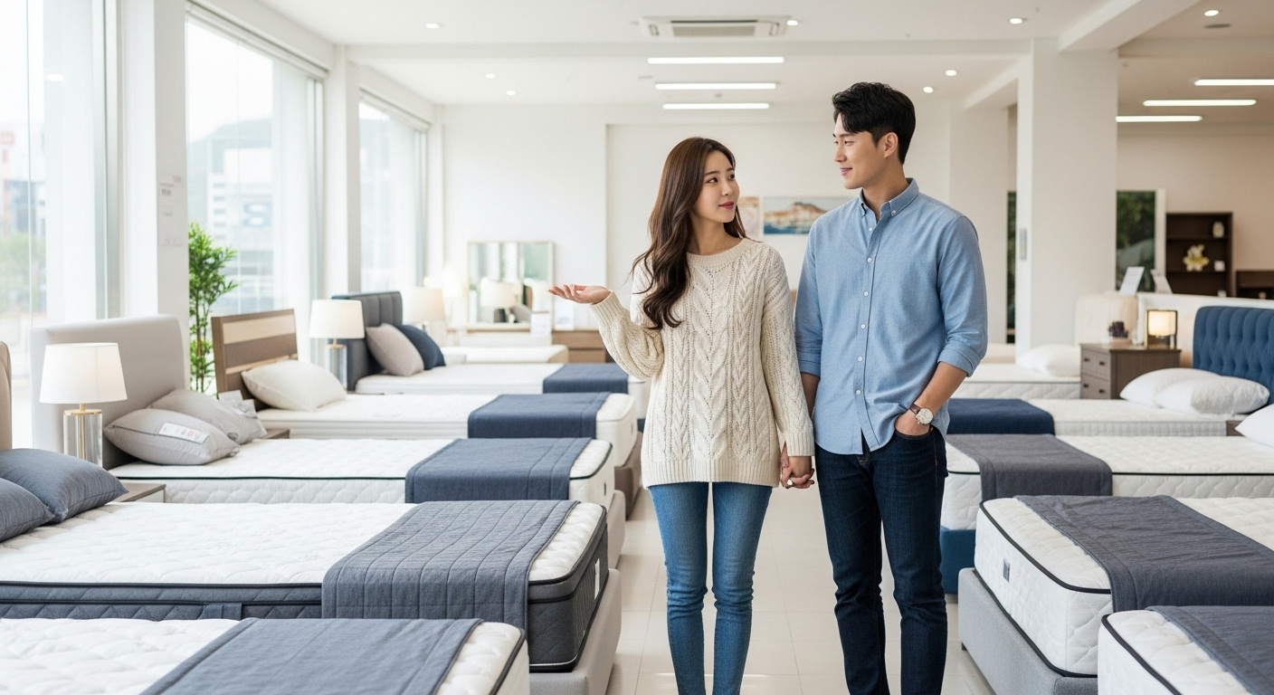 시몬스 침대 매트리스