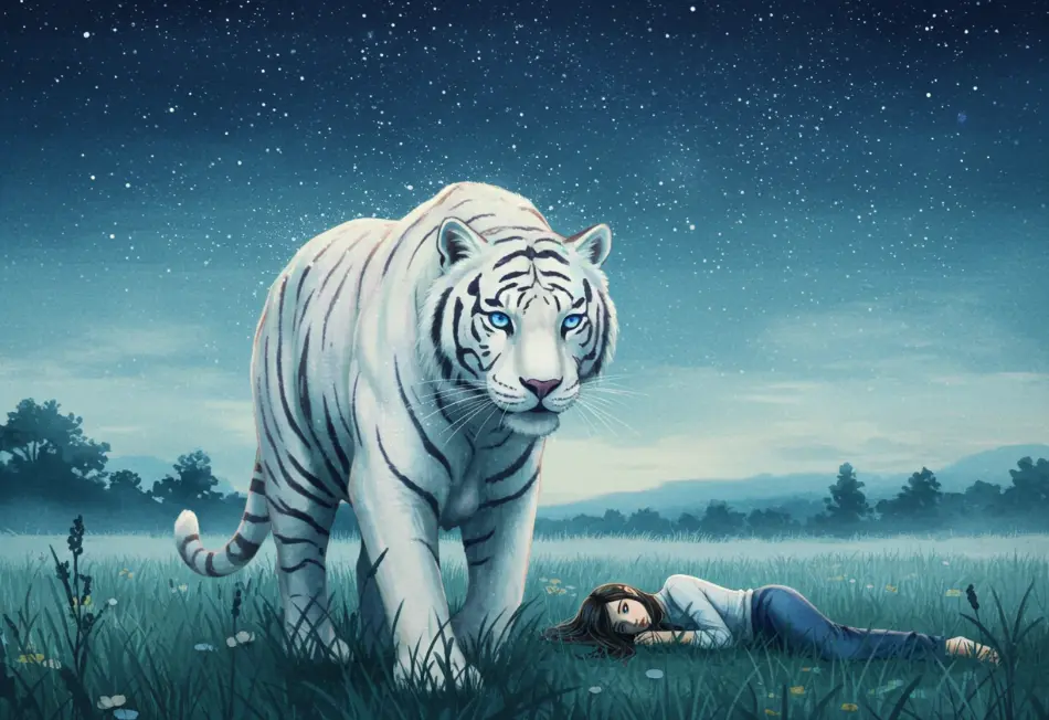 호랑이를 만나는 꿈 해몽