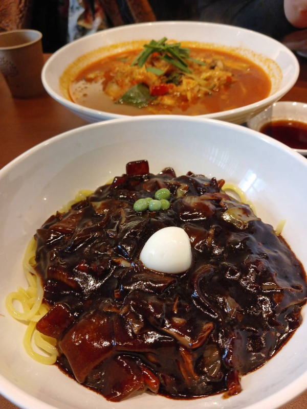 중화가정 짜장면과 짬뽕