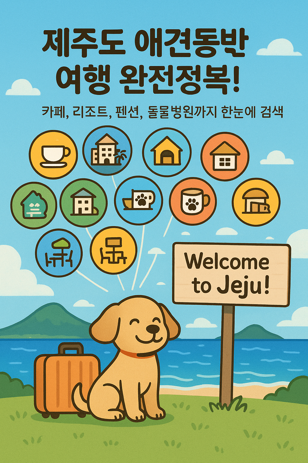 제주도 애견동반 카페 검색