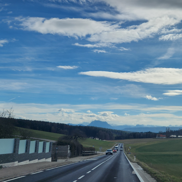 오스트리아 할슈타트 가는길