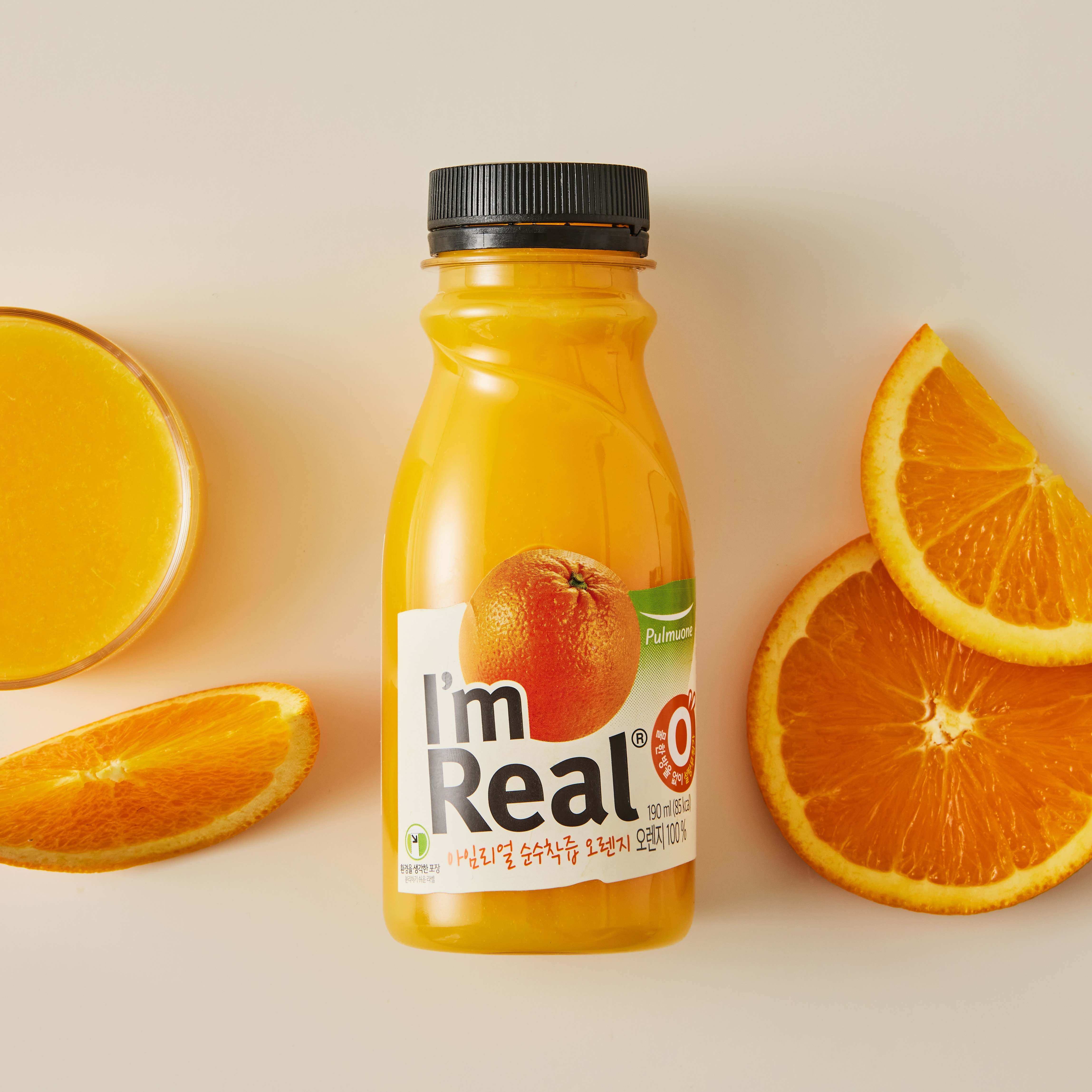 아임리얼 순수착즙 오렌지