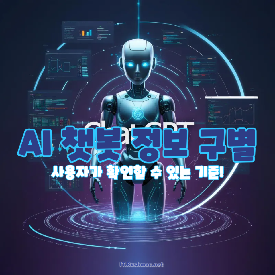 AI 챗봇 정보 구별