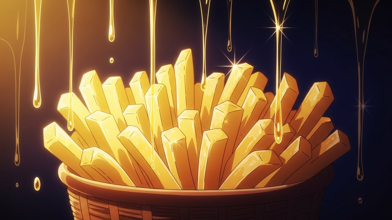 감자튀김 ai 이미지