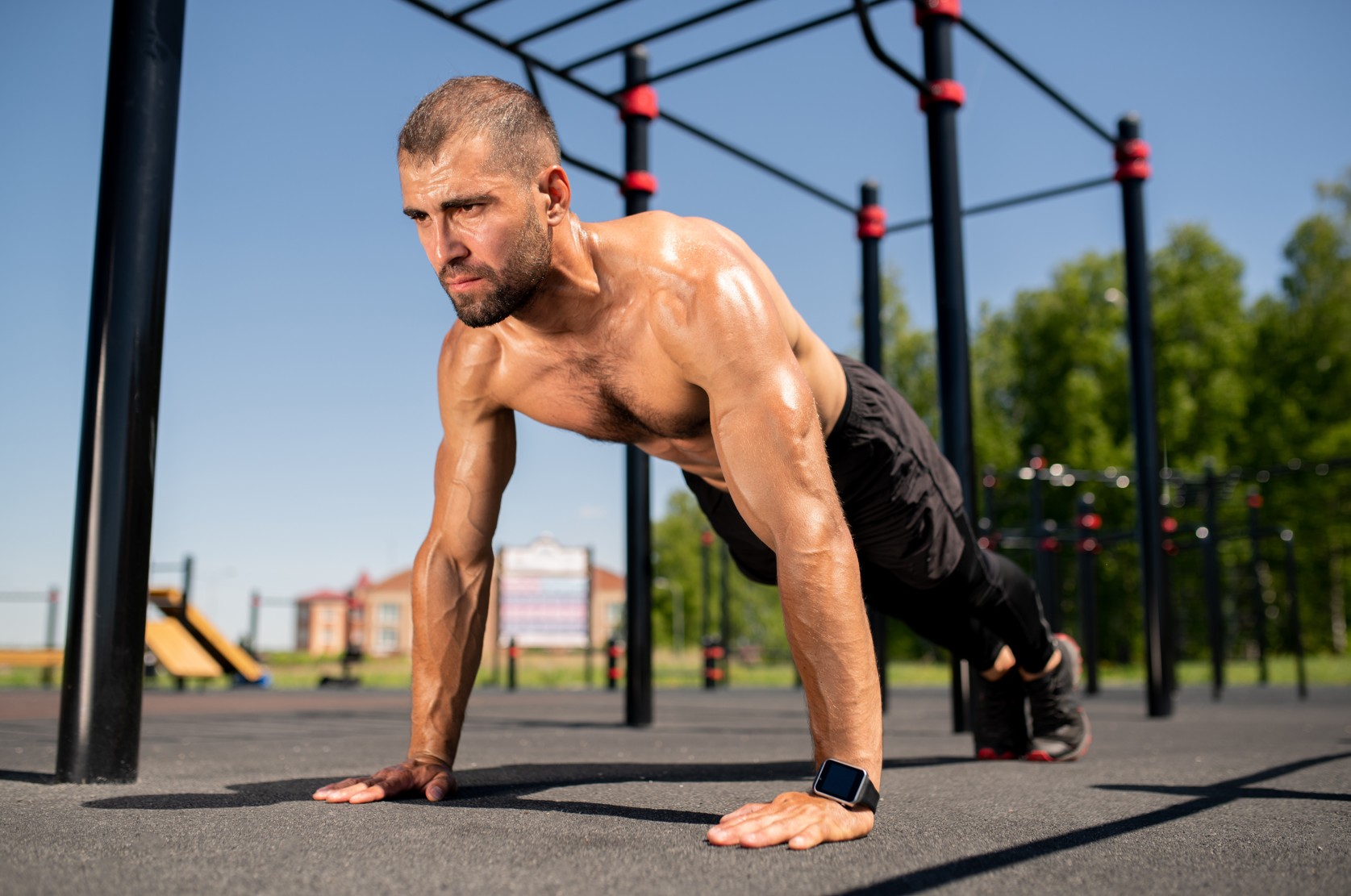 근육 운동의 기본_팔 굽혀 펴기