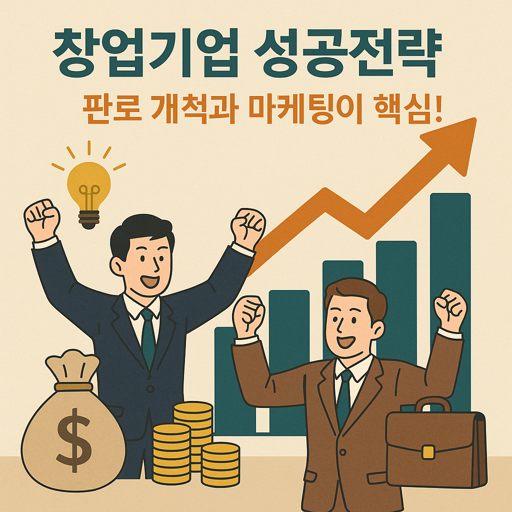 창업기업 성공전략, 판로 개척과 마케팅이 핵심! 이미지