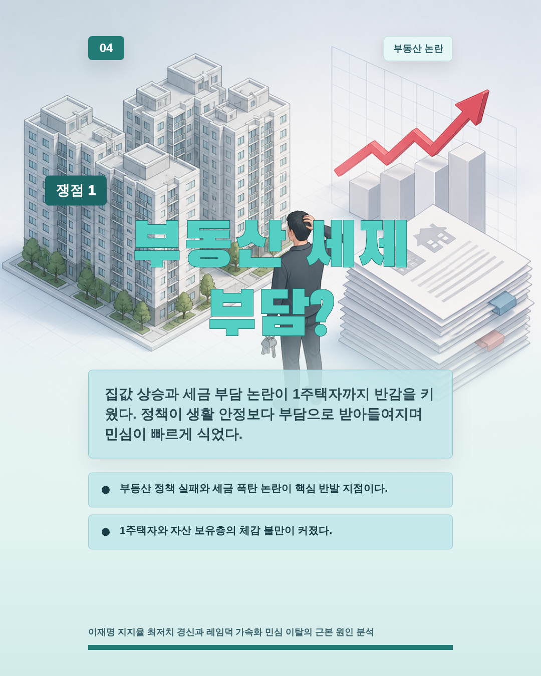 부동산 세제 부담?