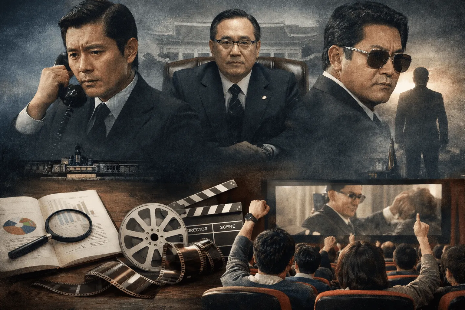 영화 〈남산의 부장들〉 분석 및 줄거리 관객 반응