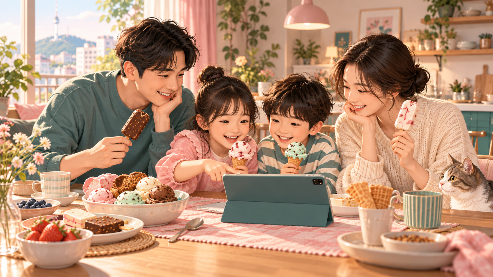 배스킨라빈스 할인 계산기 - 쿠폰·할인한도·배달비 넣고 실제 결제금액 비교