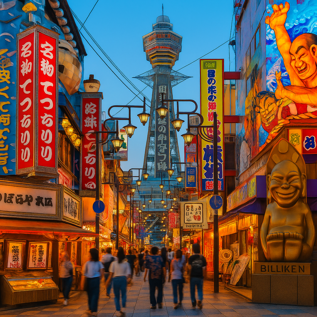 일본의 츠텐카쿠 이미지