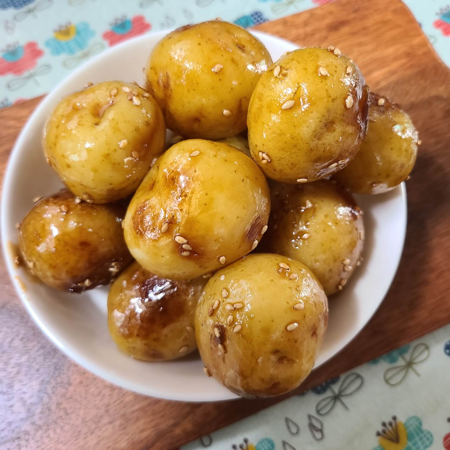 알감자 조림 만들기