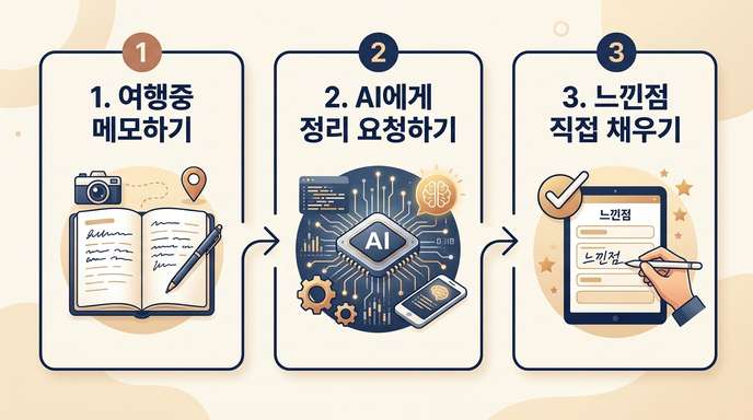 보고서 작성 3 단계