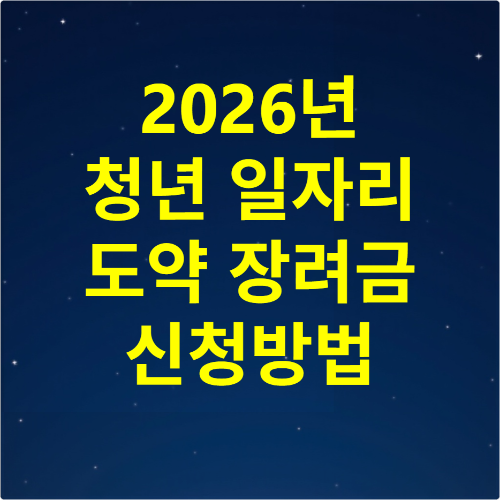 청년일자리도약장려금 지원대상