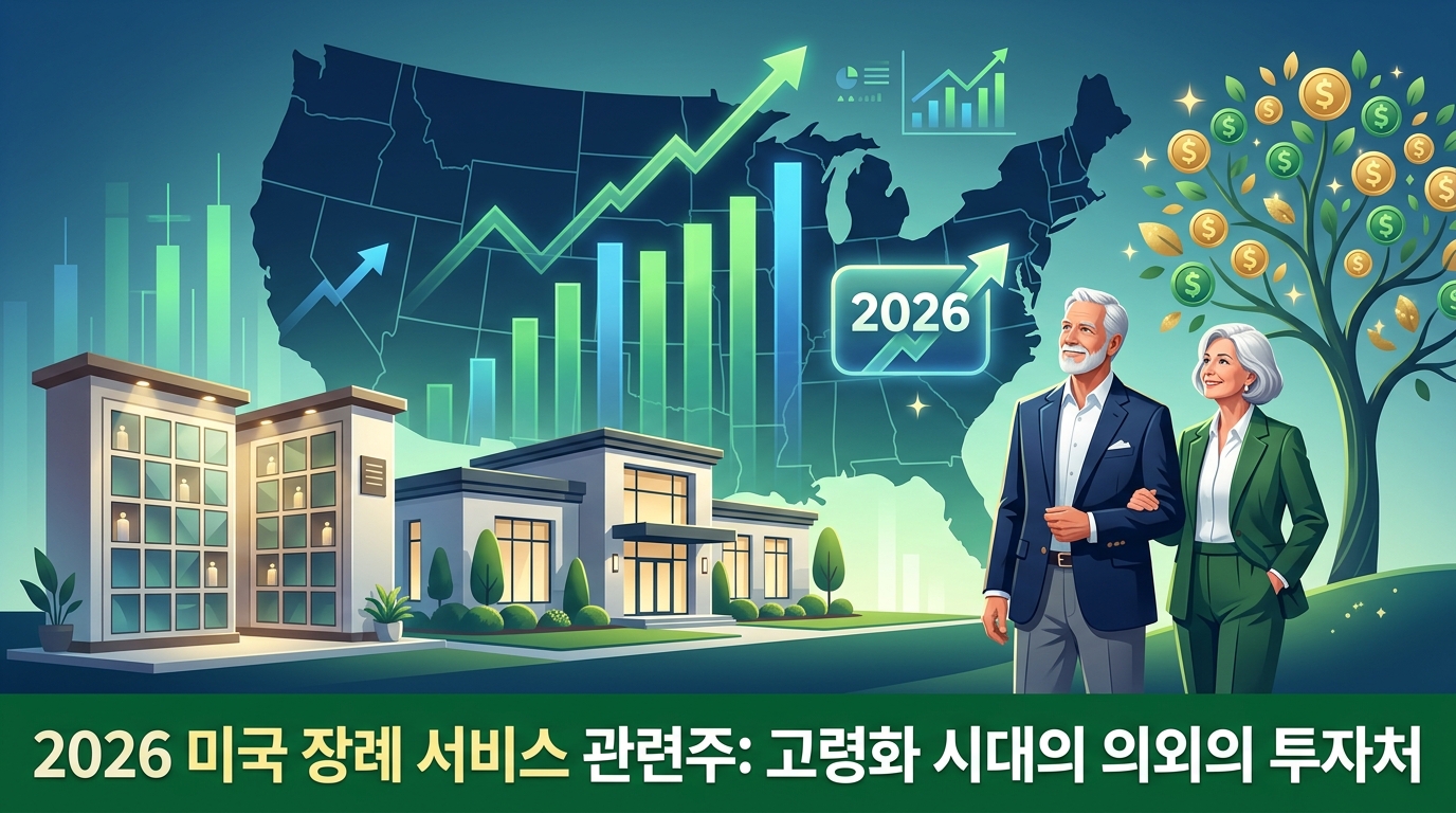 2026년 미국 장례 서비스 관련주 전망: 고령화 시대의 의외의 숨은 투자처 (SCI, CSV, MATW)