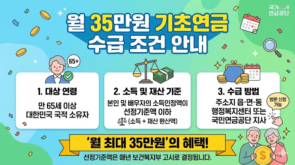 기초연금수급조건