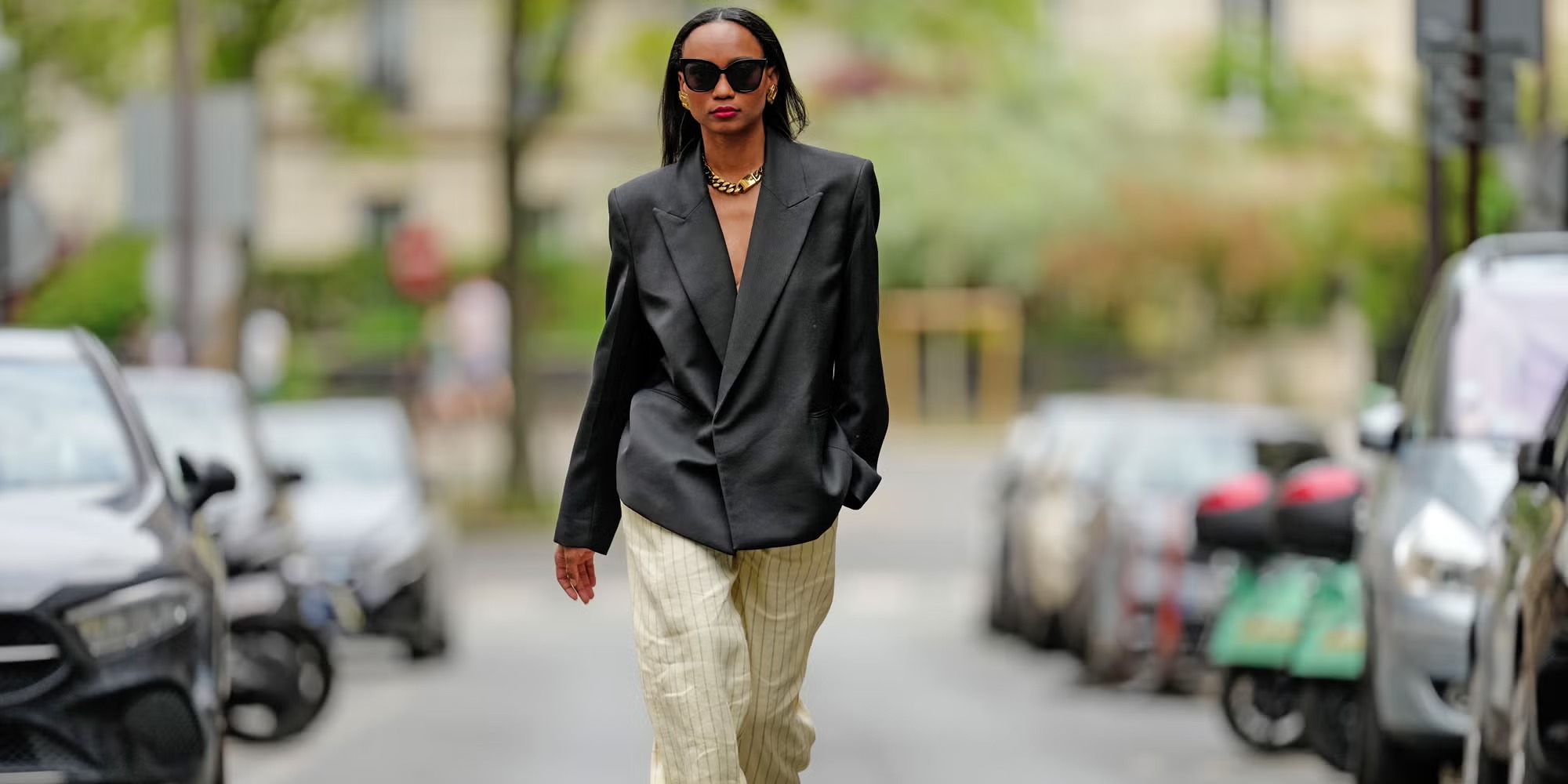 가을 오피스룩 마무리