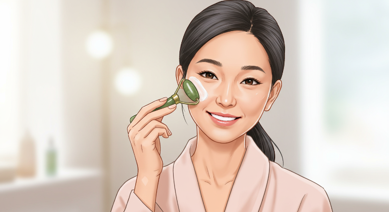 미백 화장품 활용