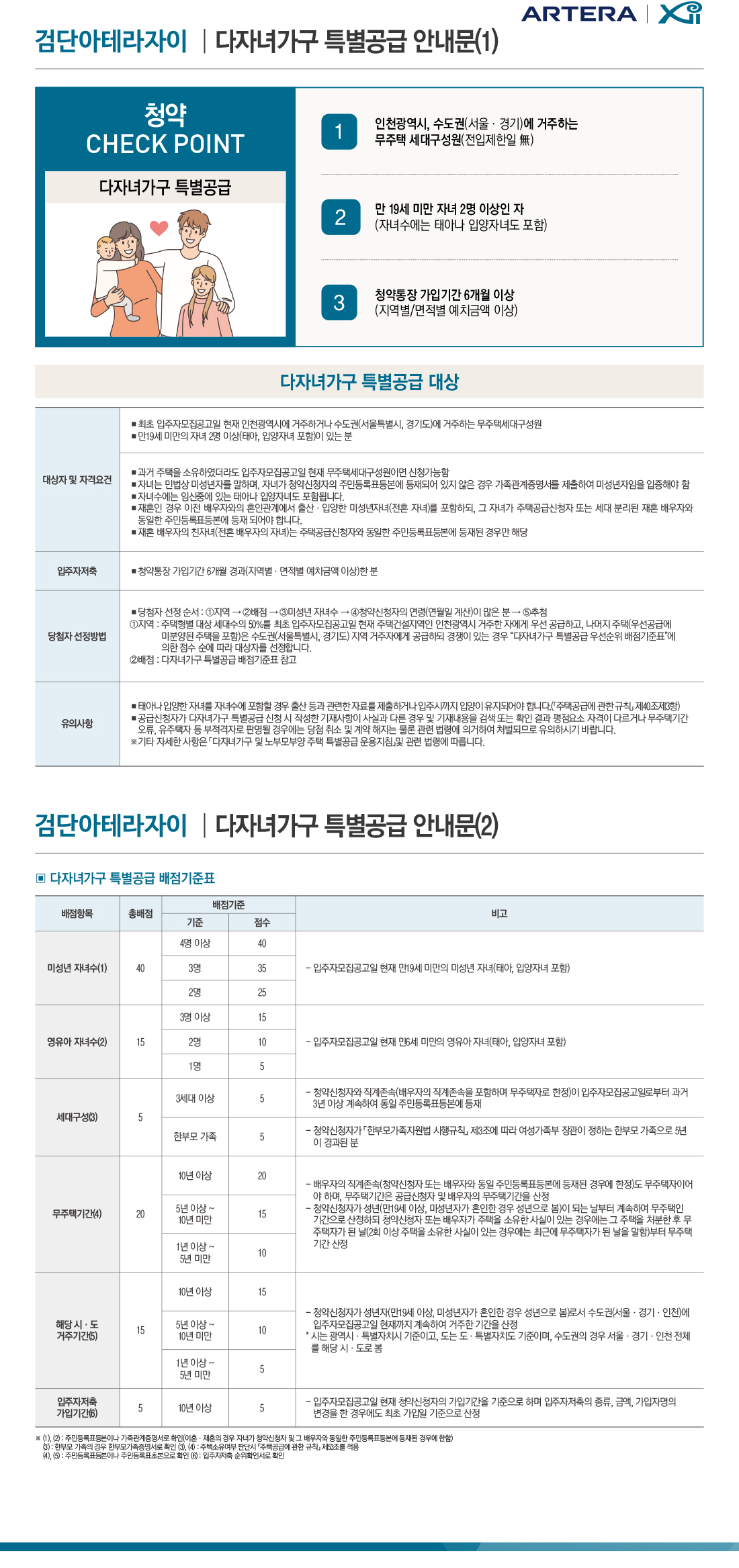 검단 아테라 자이 특별공급