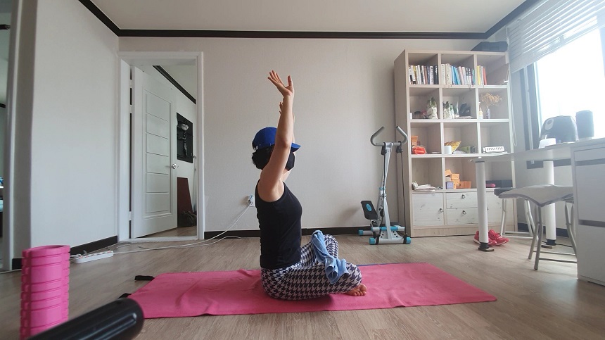 여자직각어깨만들기