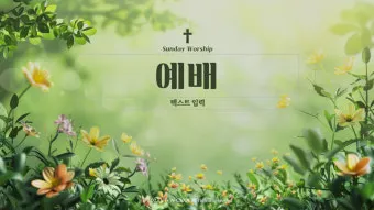 봄 주일예배 ppt 배경화면 꽃 이미지_6