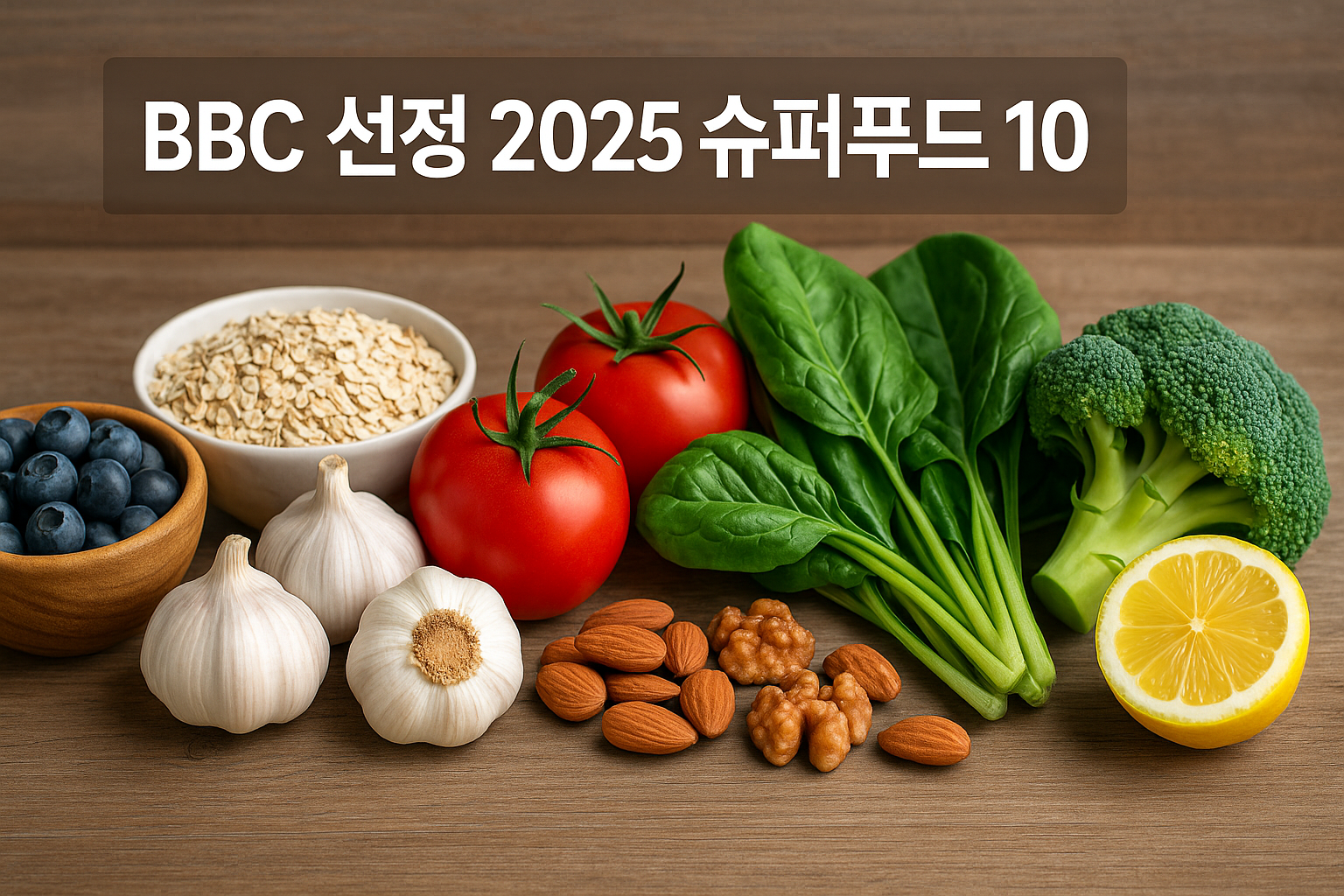 BBC선정 2025 슈퍼푸드10