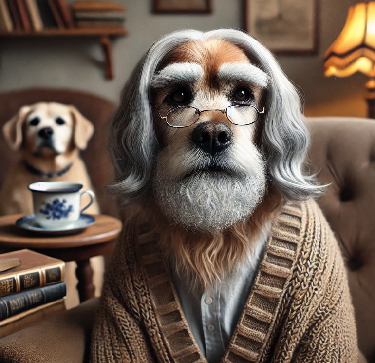 강아지 노화 관련 사진