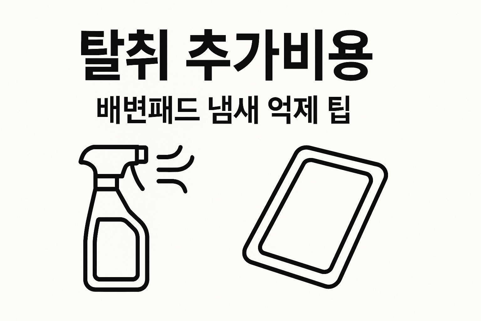 배변패드 탈취 코팅(활성탄·베이킹소다·효소형) 가성비 비교 인포그래픽