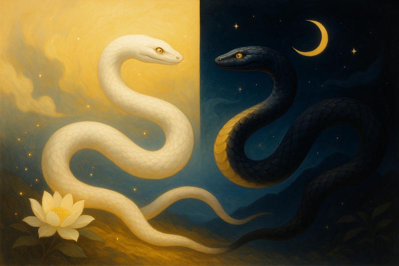 구렁이 나오는 꿈: 황금, 하얀, 검은 구렁이가- 구렁이에게 물리거나 죽이거나 잡는 꿈, 태몽과 로또 해몽 총정리