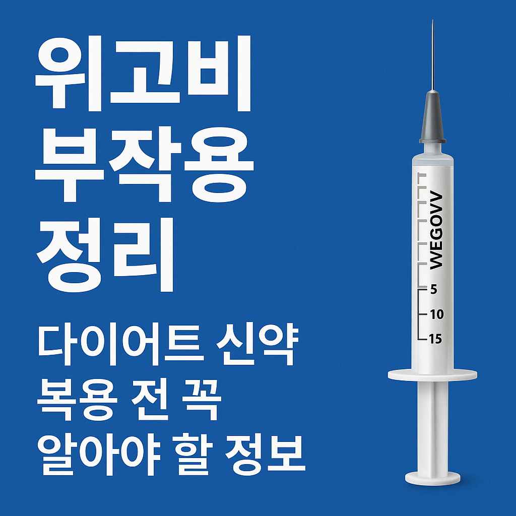 위고비 부작용 정리