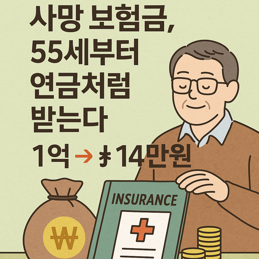 사망보험금연금전환