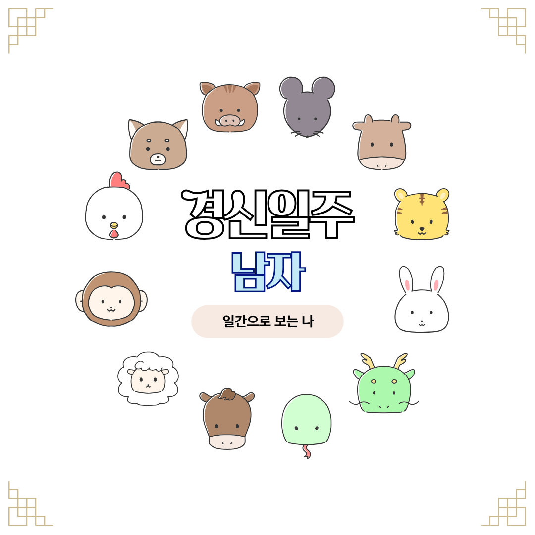 경신일주 남자 &ndash; 성격, 인생 흐름, 연애, 재물, 유명인