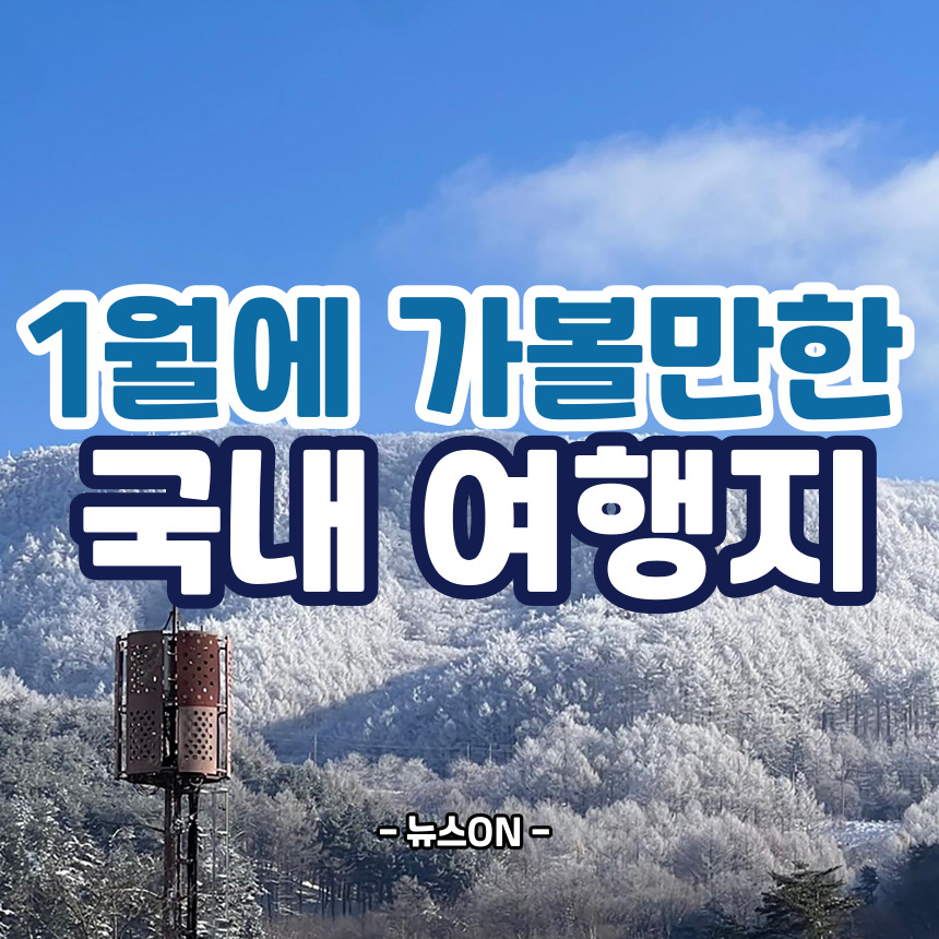 1월에 가볼만한 국내 여행지