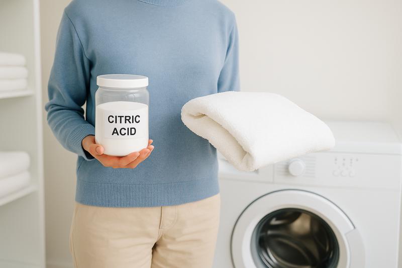 구연산으로 수건 냄새 제거하기: 깨끗하고 상쾌한 수건을 위한 친환경 세탁법