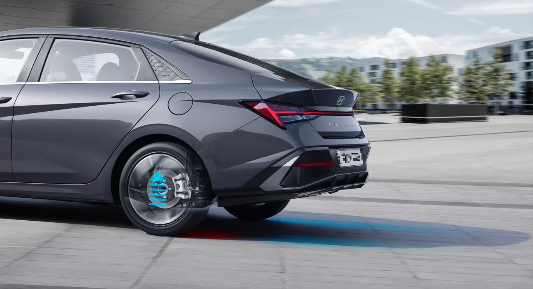 아반떼하이브리드 외부 디자인