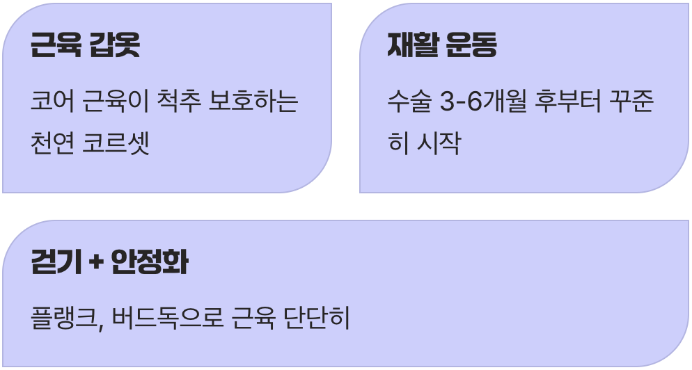 회복의 열쇠: 튼튼한 근육 갑옷 만들기