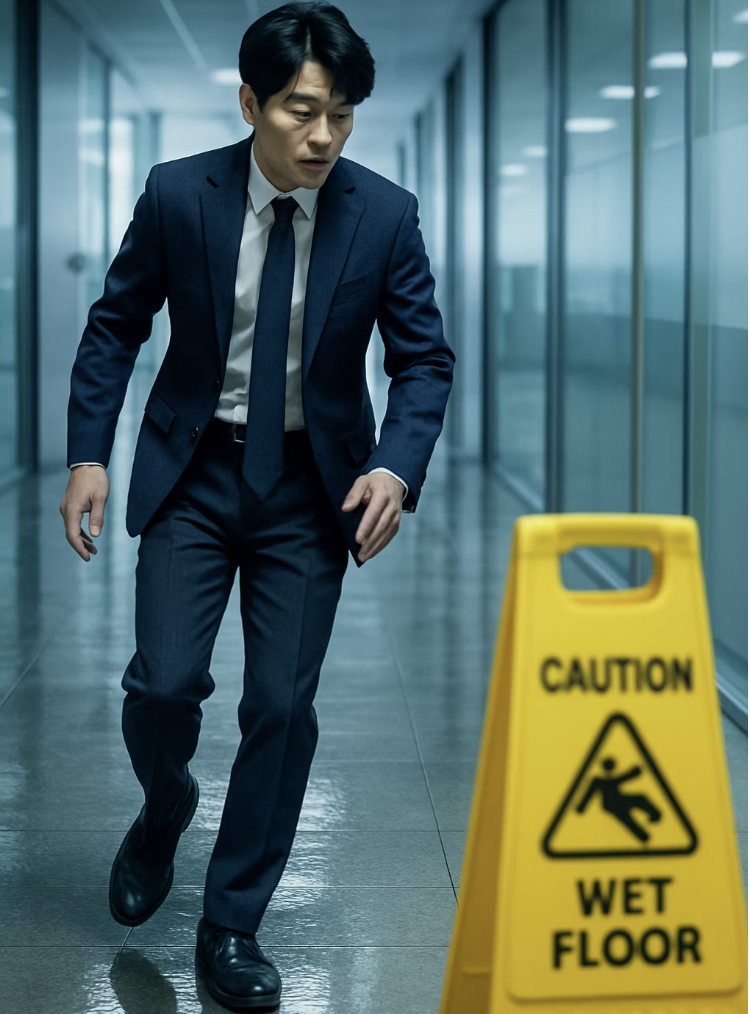 갑작스러운 충격은 금물&amp;#44; 부드럽게 움직이세요