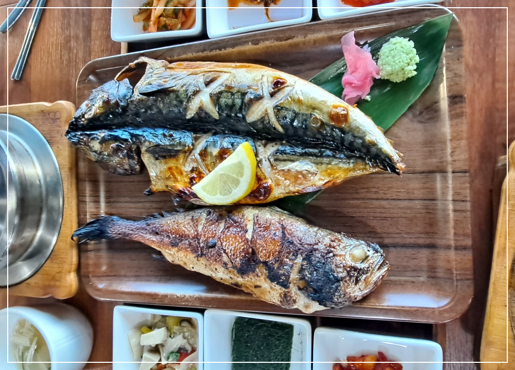 장굴비구이-고등어구이