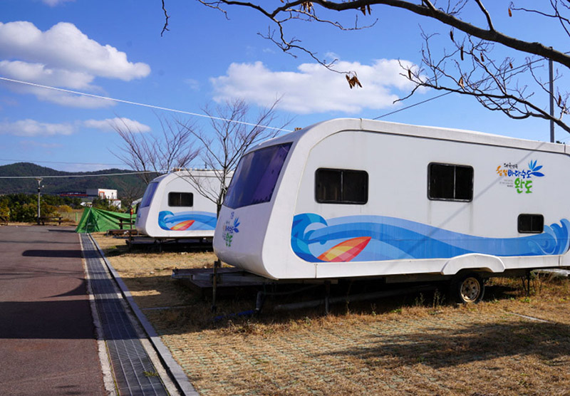 완도 명사십리 오토캠핑장 소개