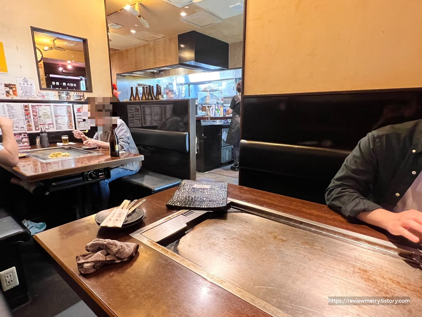 실내 테이블사진